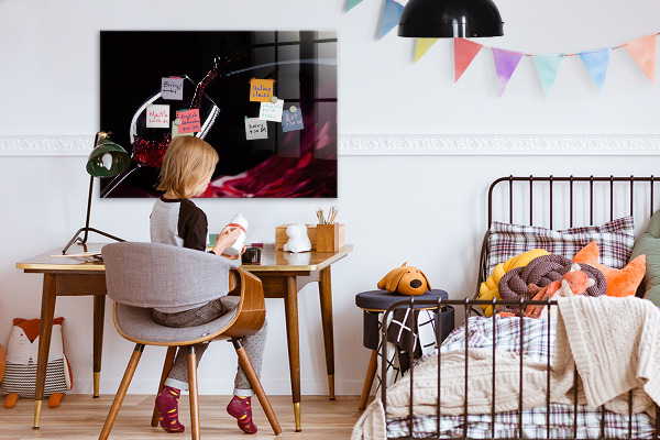 Dry erase board magnetic A creative place for memories and photos