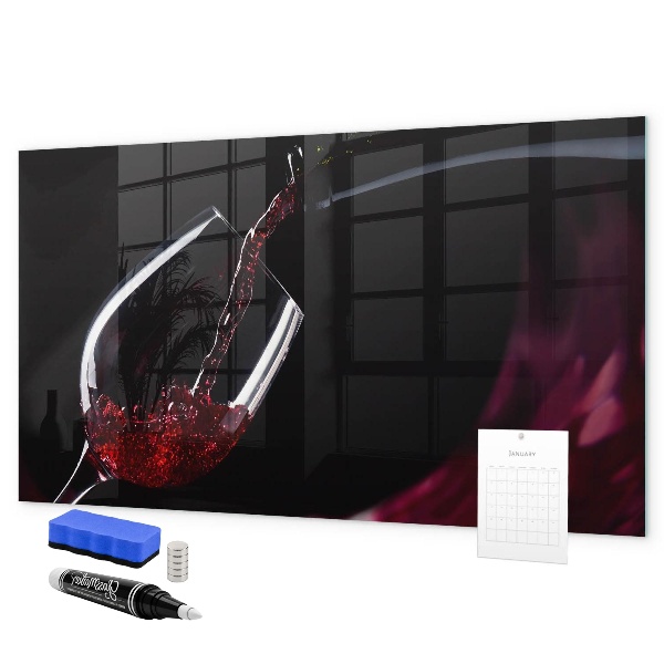 Dry erase board magnetic A creative place for memories and photos