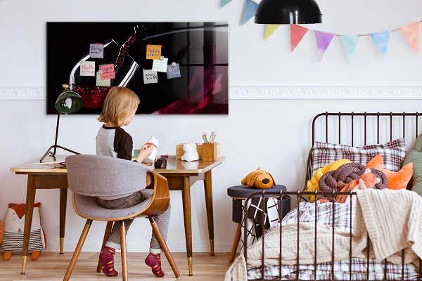 Dry erase board magnetic A creative place for memories and photos