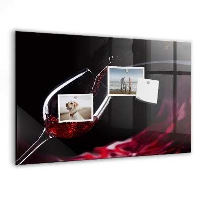 Dry erase board magnetic A creative place for memories and photos