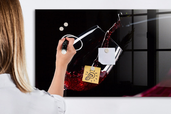 Dry erase board magnetic A creative place for memories and photos