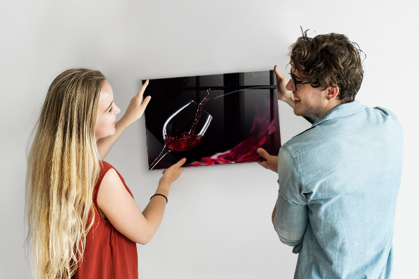Dry erase board magnetic A creative place for memories and photos