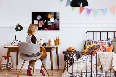 Dry erase board magnetic A creative place for memories and photos