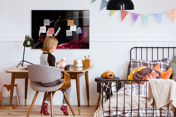 Dry erase board magnetic A creative place for memories and photos