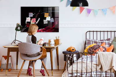 Dry erase board magnetic A creative place for memories and photos