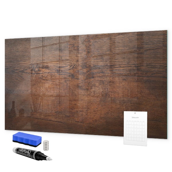 Magnetic dry erase board A cozy space to showcase your memories