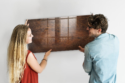 Magnetic dry erase board A cozy space to showcase your memories