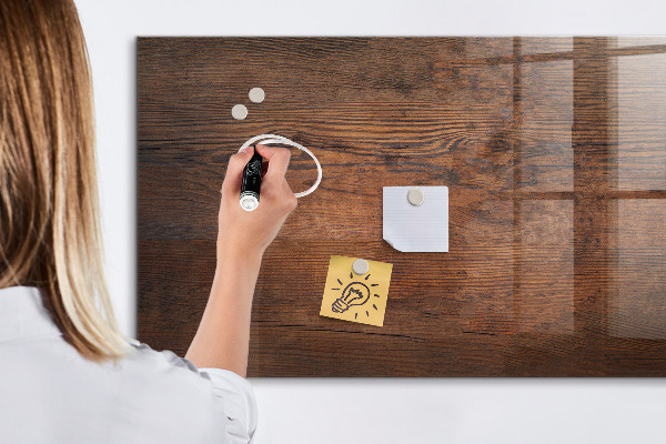 Magnetic dry erase board A cozy space to showcase your memories