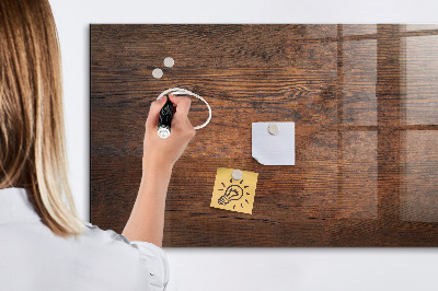 Magnetic dry erase board A cozy space to showcase your memories