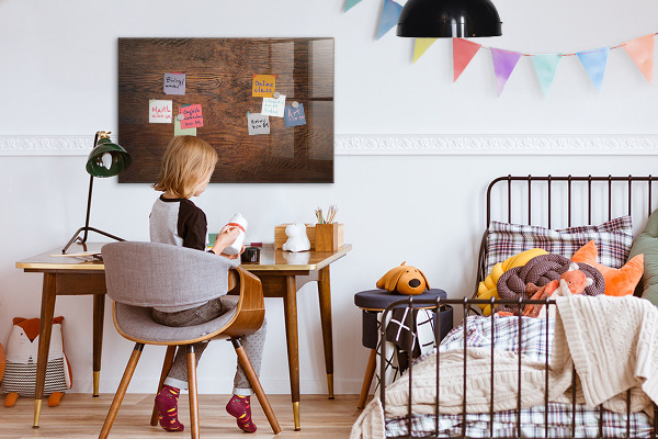 Magnetic dry erase board A cozy space to showcase your memories