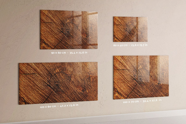 Dry erase board magnetic Photo organizer on a wooden board