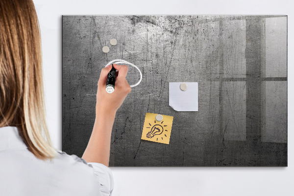 Dry erase board magnetic Board for photos and notes