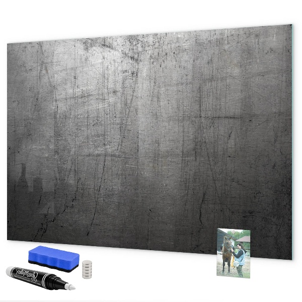 Dry erase board magnetic Board for photos and notes