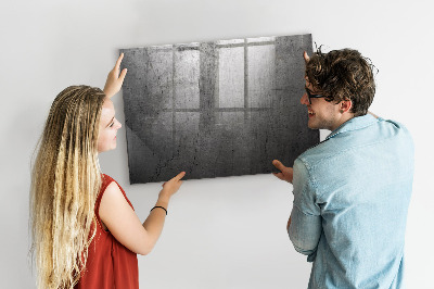 Dry erase board magnetic Board for photos and notes