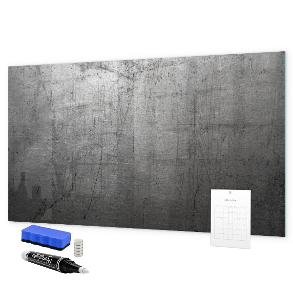 Dry erase board magnetic Board for photos and notes