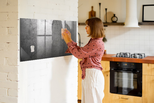 Dry erase board magnetic Board for photos and notes