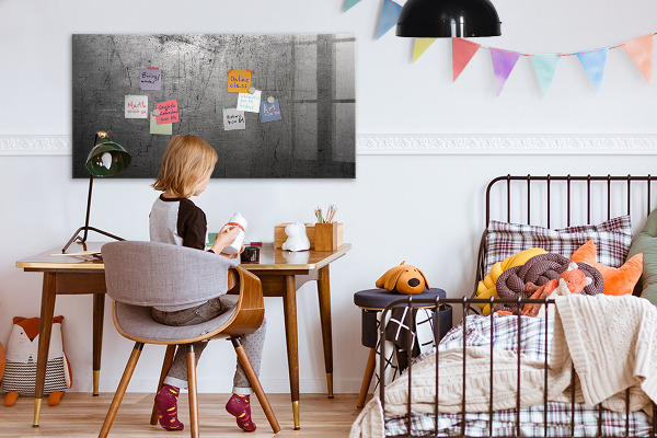 Dry erase board magnetic Board for photos and notes