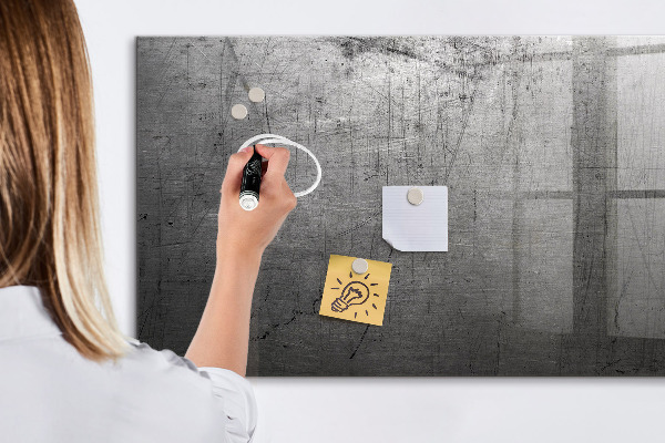 Dry erase board magnetic Board for photos and notes