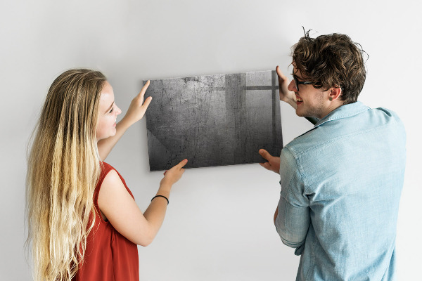 Dry erase board magnetic Board for photos and notes
