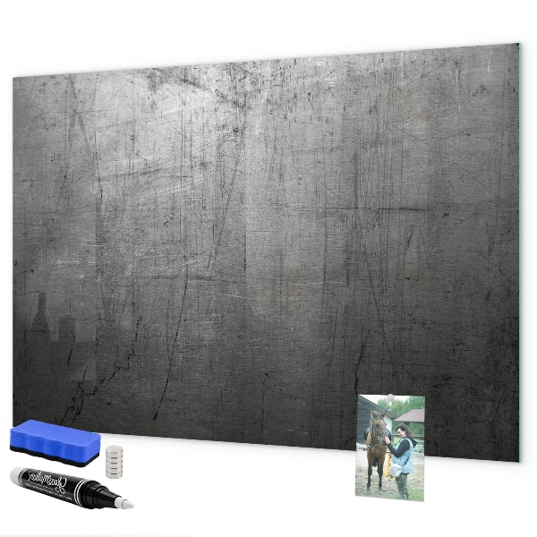 Dry erase board magnetic Board for photos and notes