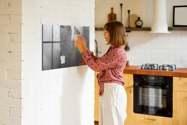 Dry erase board magnetic Board for photos and notes