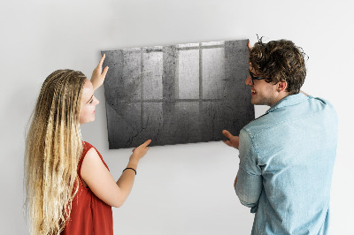 Dry erase board magnetic Board for photos and notes