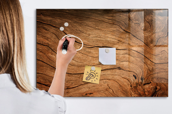 Magnetic dry erase board Modern magnetic photo board