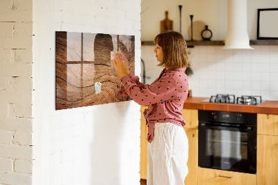 Magnetic dry erase board Modern magnetic photo board