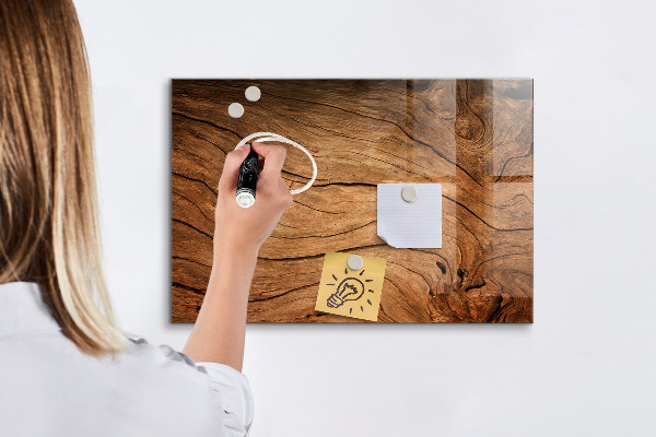 Magnetic dry erase board Modern magnetic photo board