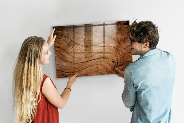 Magnetic dry erase board Modern magnetic photo board