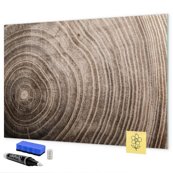 Magnetic dry erase board Memo board with magnets and photos