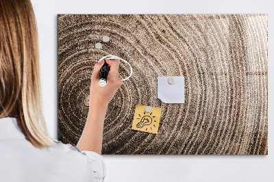 Magnetic dry erase board Memo board with magnets and photos