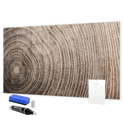 Magnetic dry erase board Memo board with magnets and photos
