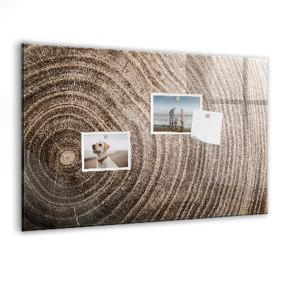 Magnetic dry erase board Memo board with magnets and photos
