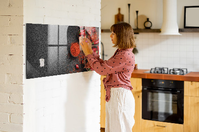 Dry erase board magnetic Cozy memories from the kitchen and nature