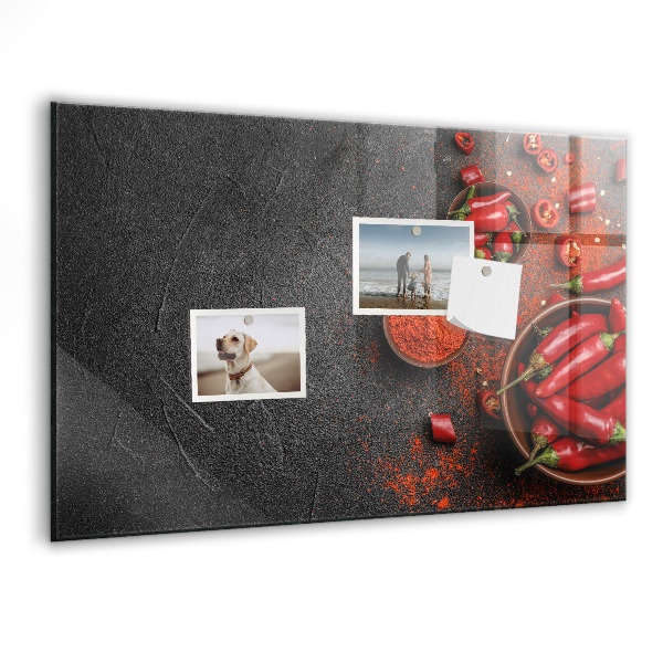 Dry erase board magnetic Cozy memories from the kitchen and nature