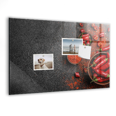 Dry erase board magnetic Cozy memories from the kitchen and nature