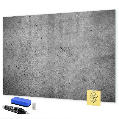 Magnetic dry erase board Memo board with magnets and photos