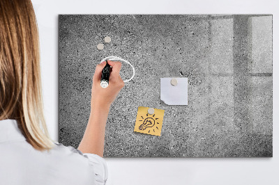 Magnetic dry erase board Memo board with magnets and photos