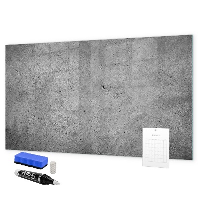 Magnetic dry erase board Memo board with magnets and photos