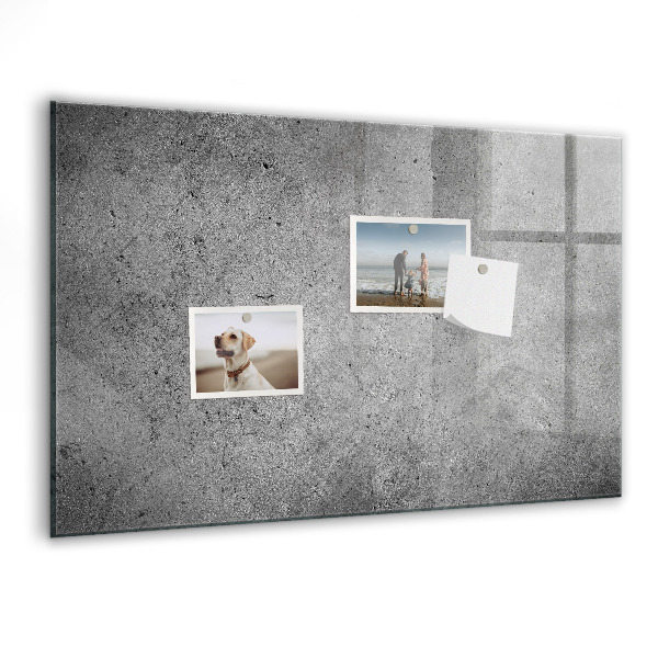 Magnetic dry erase board Memo board with magnets and photos
