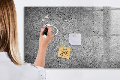 Magnetic dry erase board Memo board with magnets and photos