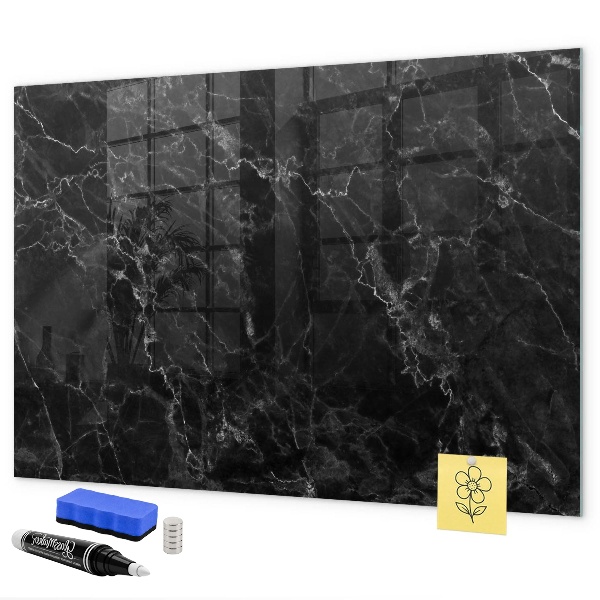 Dry erase board magnetic Modern board for notes and photos