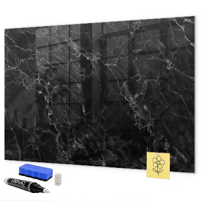 Dry erase board magnetic Modern board for notes and photos