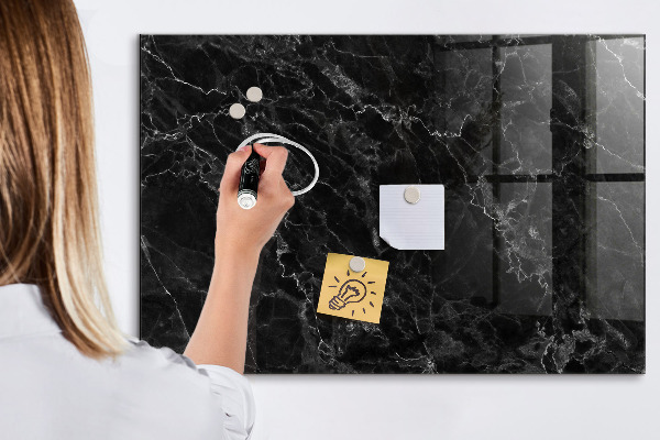 Dry erase board magnetic Modern board for notes and photos