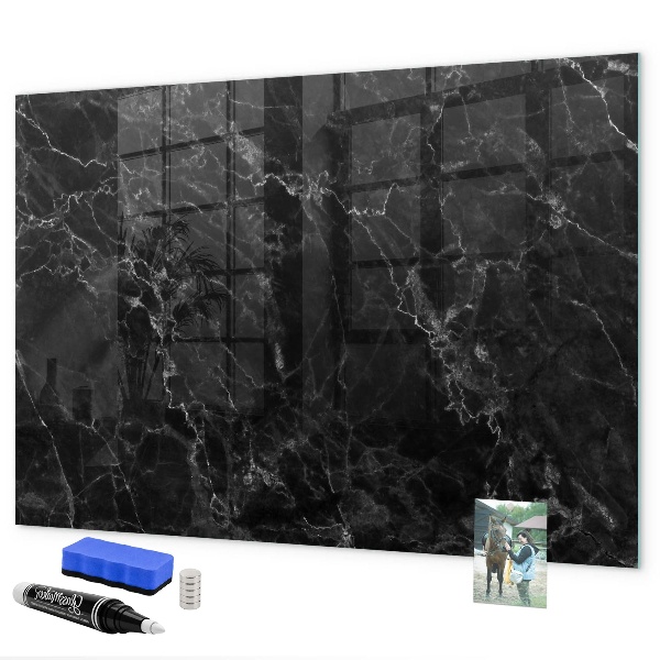 Dry erase board magnetic Modern board for notes and photos
