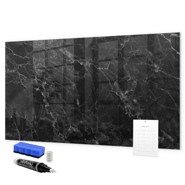 Dry erase board magnetic Modern board for notes and photos