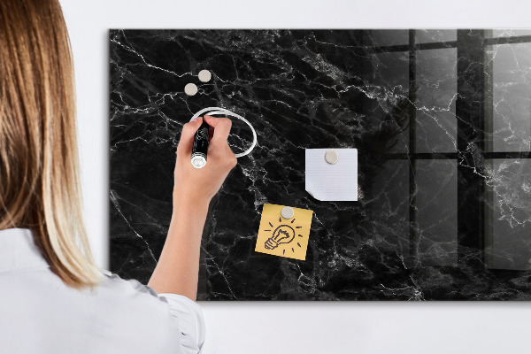 Dry erase board magnetic Modern board for notes and photos