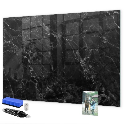 Dry erase board magnetic Modern board for notes and photos