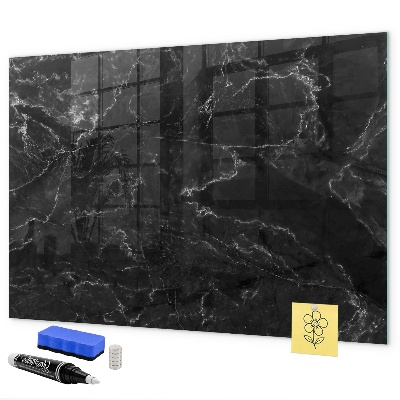 Magnetic dry erase board A stylish board for notes and photos